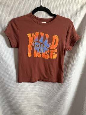 BDG Urban Outfitters Wild & Free Organic Cotton Graphic Baby Tee